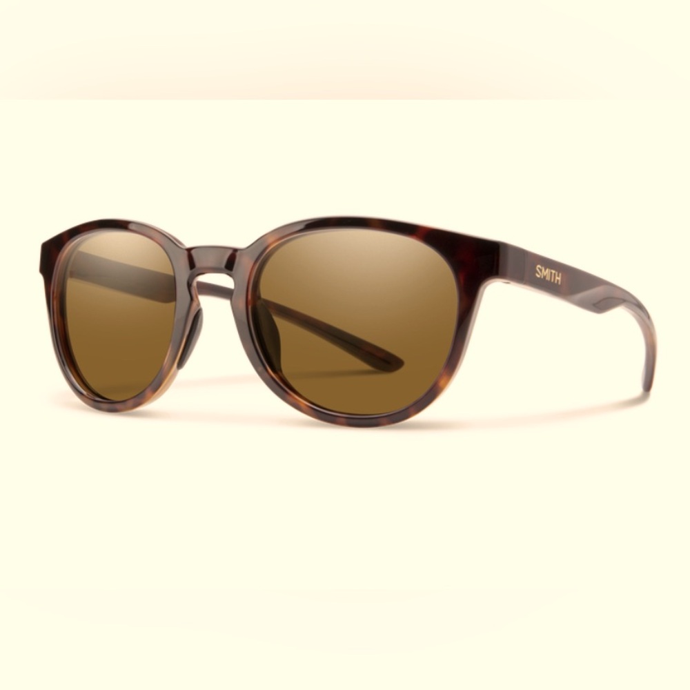 Brand New Smith optics “EastBank” Vintage Tortois ChromaPop polarized sunglasses